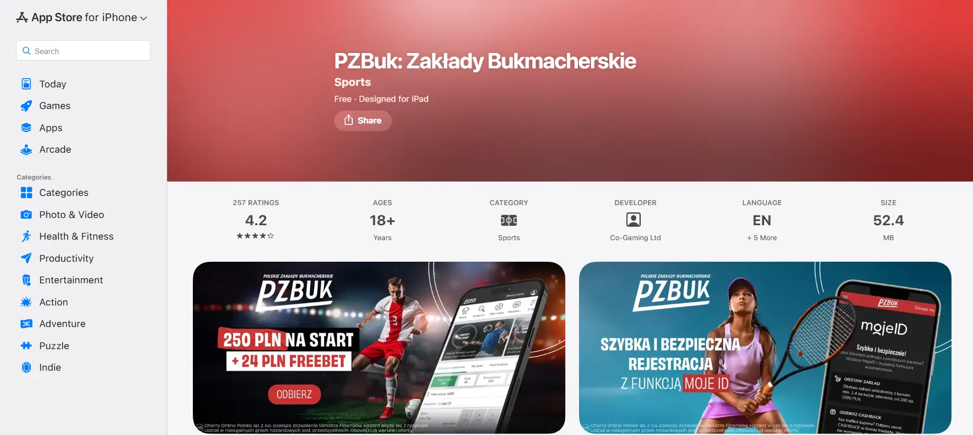 PZBuk mobile app